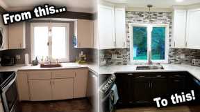 Small Kitchen Remodel Time-Lapse - Complete Renovation Start to Finish