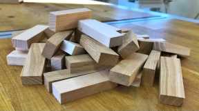 The best waste projects in your workshop. Woodworking.