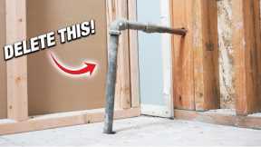 How To Remove OLD Steel Water Pipe And Replace With NEW PEX Piping! DIY