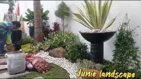 Garden makeover landscaping design Before and after