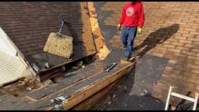 Dead valleys and flat roofs / How to fix roof leaks