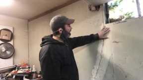 How to repair a foundation crack