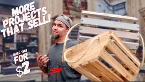 6 More Woodworking Projects That Sell - Low Cost High Profit - Make Money Woodworking