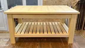 Coffee Table Diy Woodworking Projects