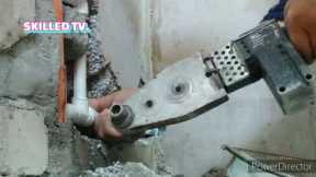 WATER LINE REPAIR #PPR #PIPECUTTER #plumbingworks