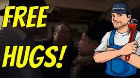 CAN'T AFFORD TO FIX THE BURST PIPES & WATER SERVICE BEEN OFF SINCE LAST YEAR - FREE PLUMBING REPAIR