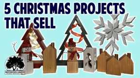 5 Woodworking Projects That You Can sell This Christmas