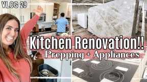 VLOG 29 | KITCHEN RENOVATION - Picking Countertops, Sink, Appliances & Refresh our Cabinets