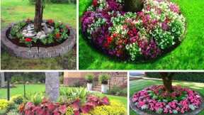 30 POPULAR TREE RING LANDSCAPE DESIGN IDEAS FOR YOUR GARDEN