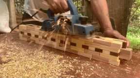 Coffee Table Design Project // How To Link Small Wooden Blocks Into A Extremely Strong Table