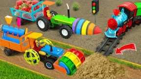 Top the most creatives science projects part #15 Sunfarming ! diy mini tractor plough machine