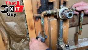 QUICK AND EASY WAY TO CAP OFF WATER LINES!
