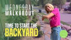 Backyard Garden Design Begins