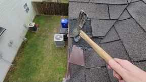 Roof leaking at bottom of Valley