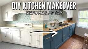DESIGNING & RENOVATING MY FIRST KITCHEN | DIY KITCHEN REMODEL