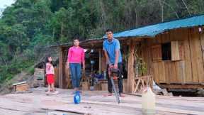 Wood Plank Installation Process, New Wooden Floor Finishing | Family Farm