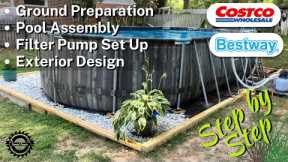 The Best and Most Detailed Pool Installation Video On Youtube / How to Install Bestway Costco Pool?
