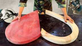 The Talented Carpenter Brings His Love To The Small Table /  Woodworking Projects