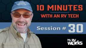 RV Plumbing Fittings & Pipes Leaking -- Installing New Plumbing Connections -- My RV Works