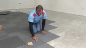 Carpet Tile Installation - How To Install Carpet Tile With Glue