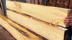 Solidly Designed Monolithic Coffee Table // Quality and Practical Woodworking Projects