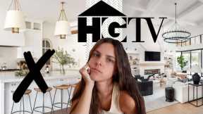 please stop designing your house to look like home renovation shows