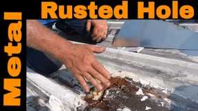 Patching or Repairing RUSTED METAL ROOF LEAKS - Turbo Poly Seal