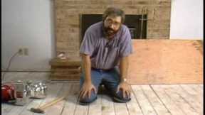 Hardwood Flooring Subfloor Preparation - Laying Hardwood Floors Part 2 of 8