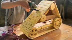 A DIY Woodworking Project for Robot and Animation Enthusiasts // Crafting a Wooden Wall E Robot