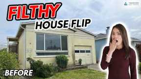 Filthy Small House Flip Before - Home Remodel Scope of Work