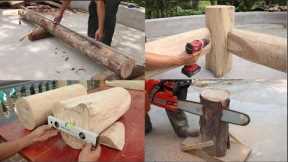 Easy And Unique Solid Woodworking Project // 4 Bed Ideas From Solid Wood Rustic And Solid