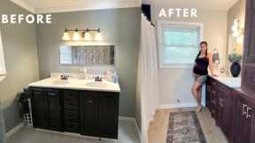 COMPLETE BATHROOM REMODEL TIMELASPSE | DIY RENOVATION START TO FINISH