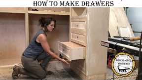 Woodworking Projects : The BEST Way To Make And Install Drawers With Slides