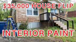 $35,000 House Flip | Interior Paint and More | Ep. 8