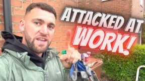 We were ATTACKED whilst installing this fence...