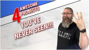 4 Awesome Woodworking Projects That You Probably Haven't Seen