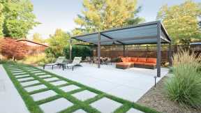 TOP! 100+ BEAUTIFUL PERGOLA LANDSCAPING DESIGN IDEAS | BACKYARD PERGOLA FOR BEST SEATING AREA SPACE