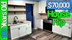 We paid $33,000 for this 100-year-old house | Before & After Renovation Time Lapse
