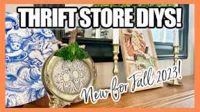 NEW! PRETTY THRIFT FLIP DIY PROJECTS FOR FALL! ELEVATE Your Home on a BUDGET! UPCYCLED Home Decor!
