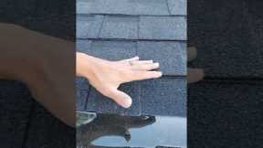 Low slope at bottom of roof with BAD roof leak