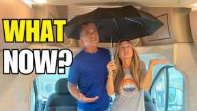 Water Leak RV Problem and Repair - Our 1st Roof Leak