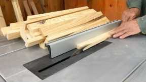 Easy And Useful Woodworking Projects // A Perfectly Curved Table From Wooden Strips