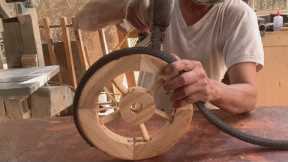 Woodworking Project Outdoor Bar Cart Construction Plan // DIY Woodworking Projects