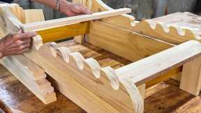 The Best Adirondack Chair // Amazing Woodworking Projects // Handcrafted Outdoor Furniture