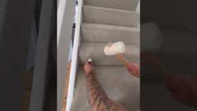HOW TO FIT CARPET ON STAIRS LIKE A PRO #carpet #stairs  #homeimprovement #diy #flooring #shorts