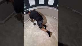 How To Install Carpet Into Bay #carpet #howto #shorts