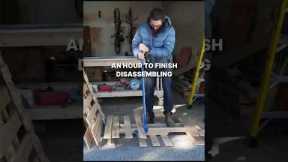 The reality of pallet wood #DIY #woodworking #upcycling