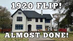 Transforming History: Final Walkthrough Before Completing My 1920 Colonial Flip