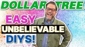 Unbelievable Dollar Tree DIY Projects on a Budget! (Shockingly EASY)
