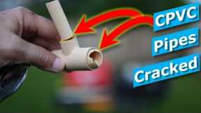 Plumbing Fail CPVC Pipe Cracked In Wall: How to Fix Broken Pipes